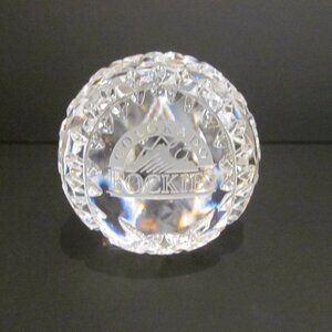 Waterford Crystal Colorado Rockies Baseball